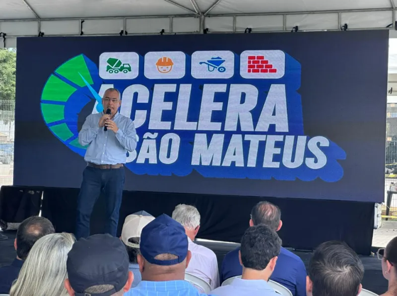 Evento em São Mateus marca anúncio de mais de R$ 1 bilhão em investimentos no município