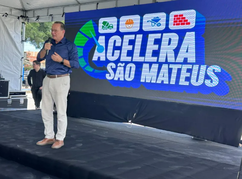 Evento em São Mateus marca anúncio de mais de R$ 1 bilhão em investimentos no município