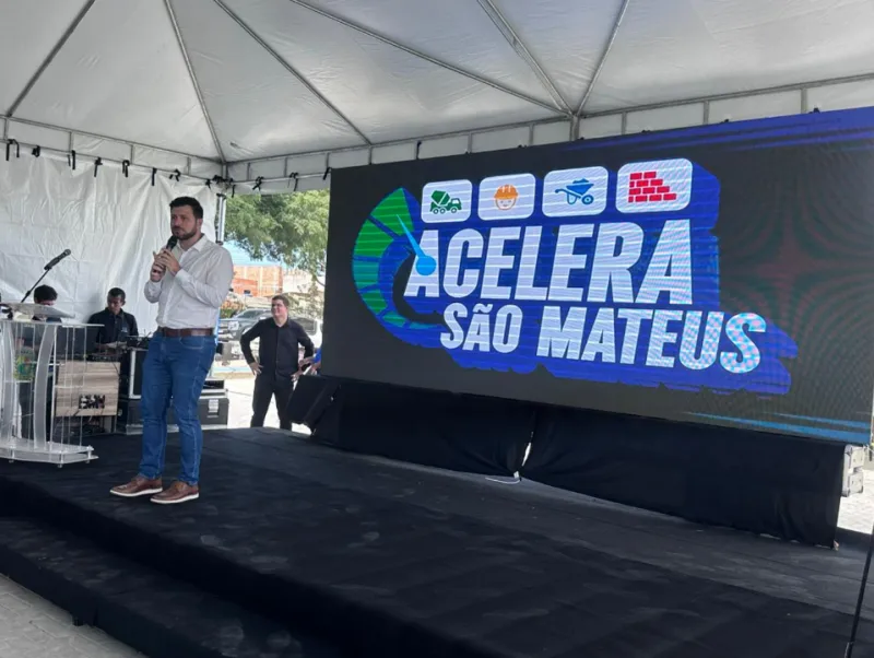 Evento em São Mateus marca anúncio de mais de R$ 1 bilhão em investimentos no município