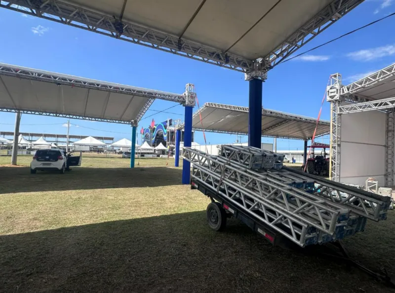Expo Agro São Mateus entra na reta final de montagem com expectativa de superar resultados de 2025