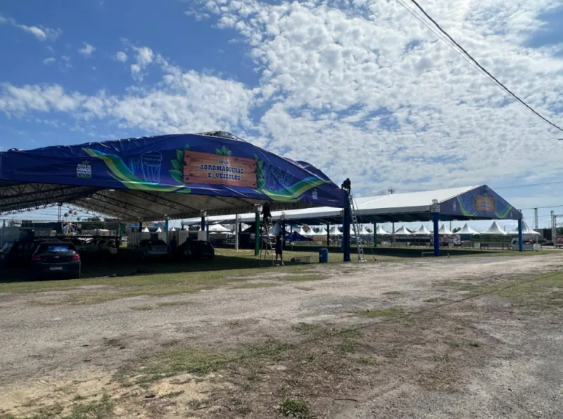 Expo Agro São Mateus entra na reta final de montagem com expectativa de superar resultados de 2025