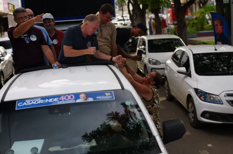 Casagrande defende endurecimento penal em sabatina e percorre cinco municípios do Sul e Caparaó
