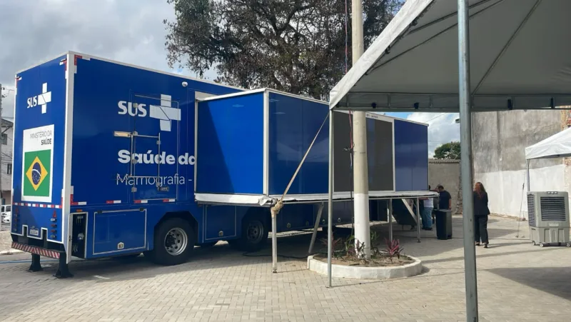 São Mateus recebe carreta do Ministério da Saúde com exames para mulheres