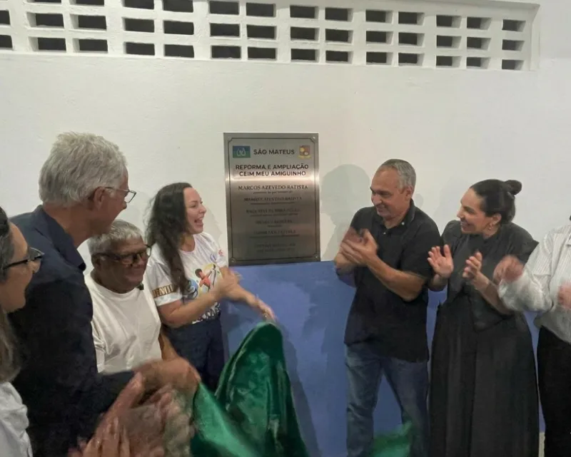 Prefeitura de São Mateus reinaugura CEIM Meu Amiguinho no bairro SEAC
