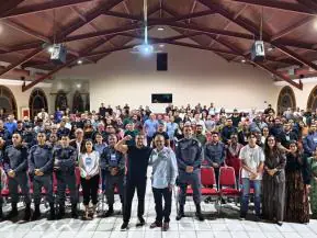 Palestra de Rodrigo Pimentel reúne centenas de pessoas no Sesc de São Mateus