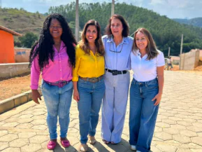 Emanuela Pedroso visita obras e cumpre agenda em municípios do Norte do Espírito Santo