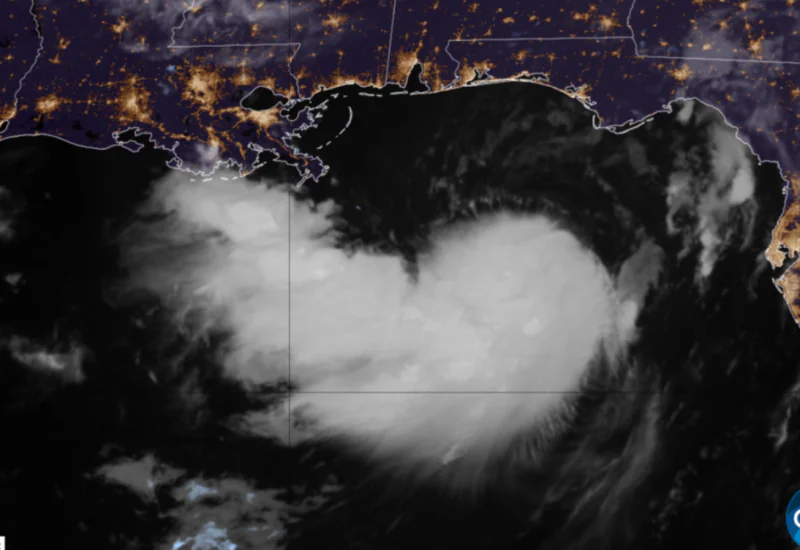Tempestade tropical “Bertha” chega nos EUA com ventos acima de 90km/h