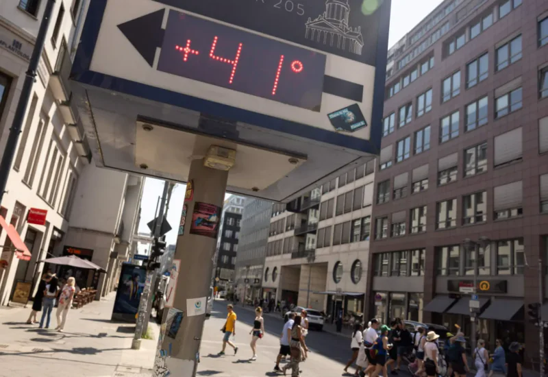 Europa bate recorde de temperatura em verão de ondas de calor e incêndios