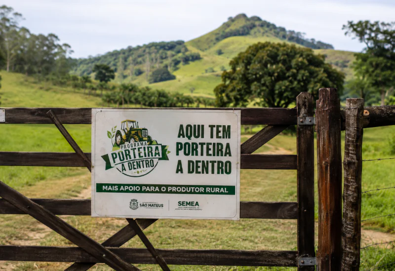 Programa Porteira a Dentro tem inscrições suspensas temporariamente em São Mateus
