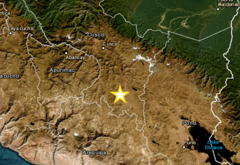 Terremoto de magnitude 5,5 atinge o centro do Peru