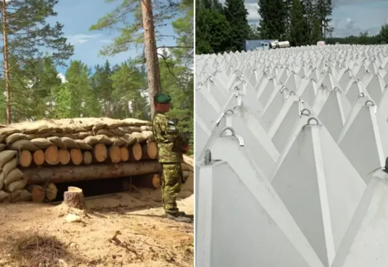 Bunkers e dentes de dragão: Estônia monta defesa na fronteira com Rússia