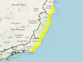 ES recebe alerta para ventos costeiros em 24 cidades após temporal que matou cinco no Sudeste; veja lista
