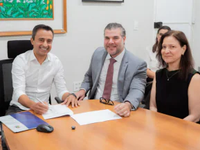 Linhares inicia parceria para modernizar serviços de abastecimento de água e saneamento