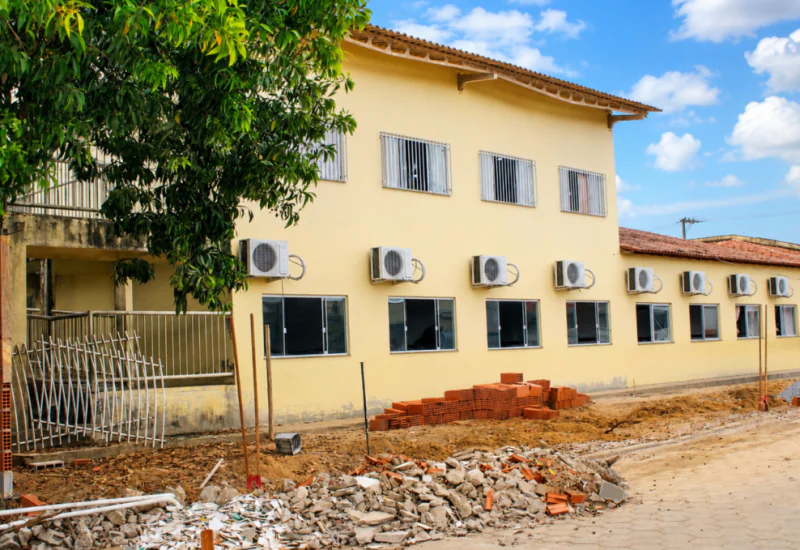 Escola Novo Tempo passa por reforma completa e ganhará novas salas de aula em Jaguaré