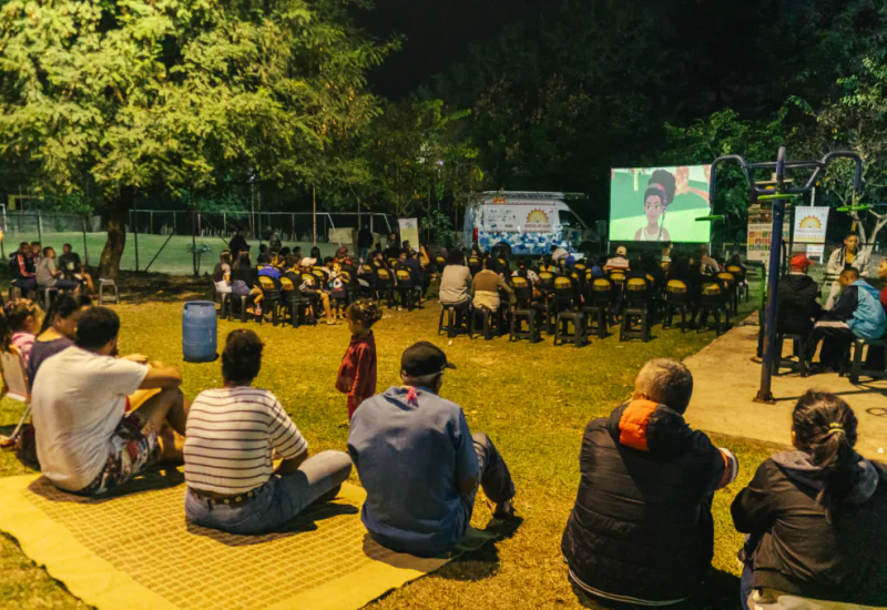 CineSolar retorna a Jaguaré com cinema movido a energia solar e sessões gratuitas