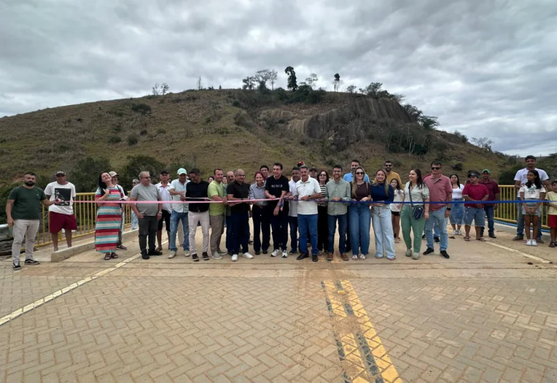Inauguração de duas pontes marca nova ligação entre Ecoporanga, Ponto Belo e Nova Venécia