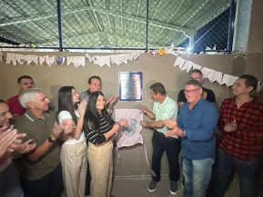 Nova quadra esportiva é entregue no Boa Vista II em Jaguaré