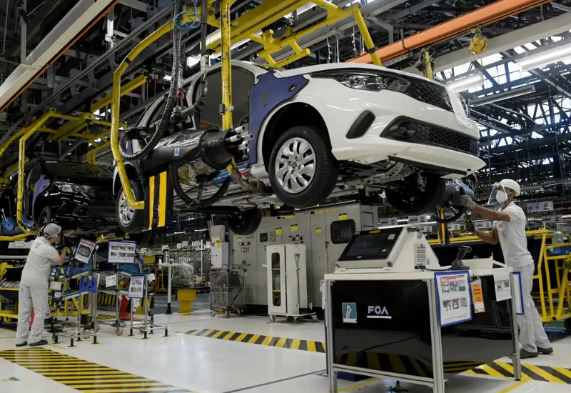 Produção de automóveis acumula 7,1% de aumento em relação a 2025