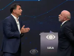 Ataques marcam 1º debate na TV entre Lula e Flávio; veja principais pontos