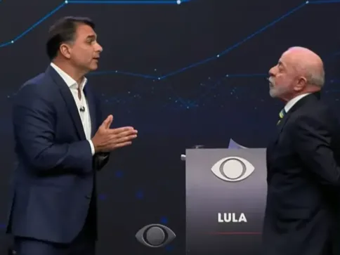 Ataques marcam 1º debate na TV entre Lula e Flávio; veja principais pontos
