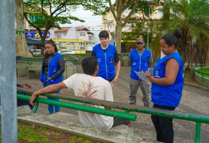 Atendimento social leva acolhimento e encaminhamentos a pessoas em situação de rua em Linhares
