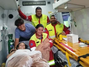 Bebê de Aracruz não espera hospital e nasce na base da Eco101 em Ibiraçu