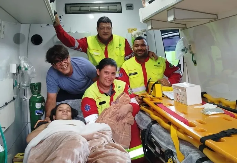 Bebê de Aracruz não espera hospital e nasce na base da Eco101 em Ibiraçu