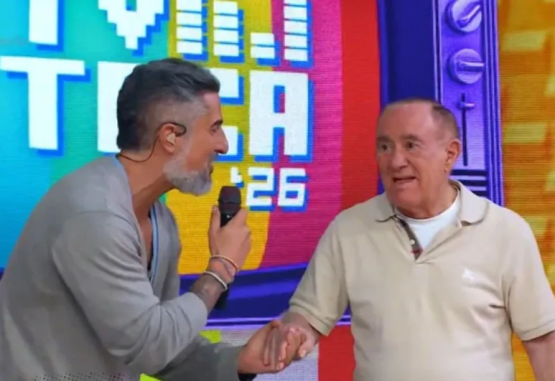 Marcos Mion rebate críticas após homenagem a Renato Aragão no Caldeirão