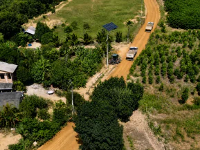 Obras em estradas rurais avançam em comunidades do interior de São Mateus