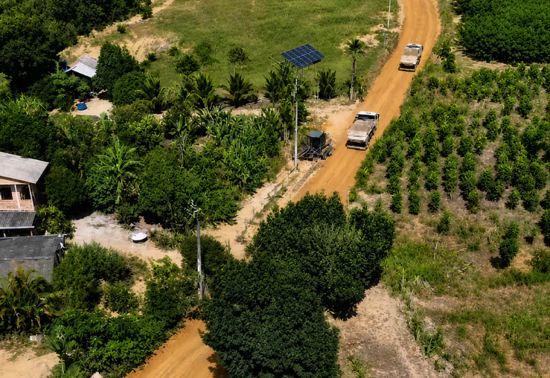 Obras em estradas rurais avançam em comunidades do interior de São Mateus