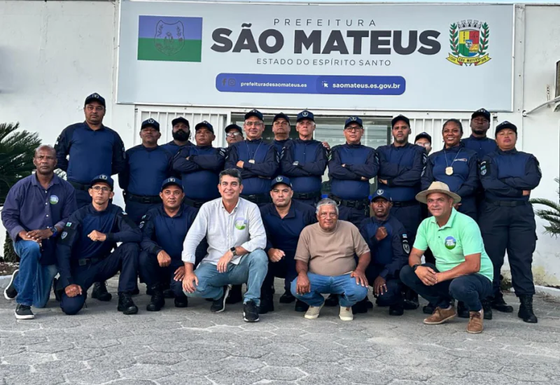 Guarda Municipal de São Mateus recebe novos uniformes e reforço estrutural