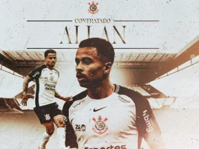 Corinthians anuncia volante Allan por empréstimo do Flamengo