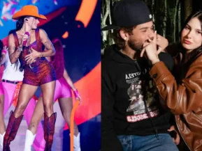 Ana Castela dedica música a Zé Felipe em show e vídeo repercute