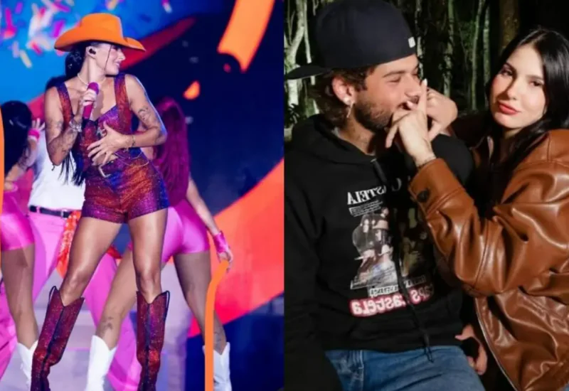 Ana Castela dedica música a Zé Felipe em show e vídeo repercute