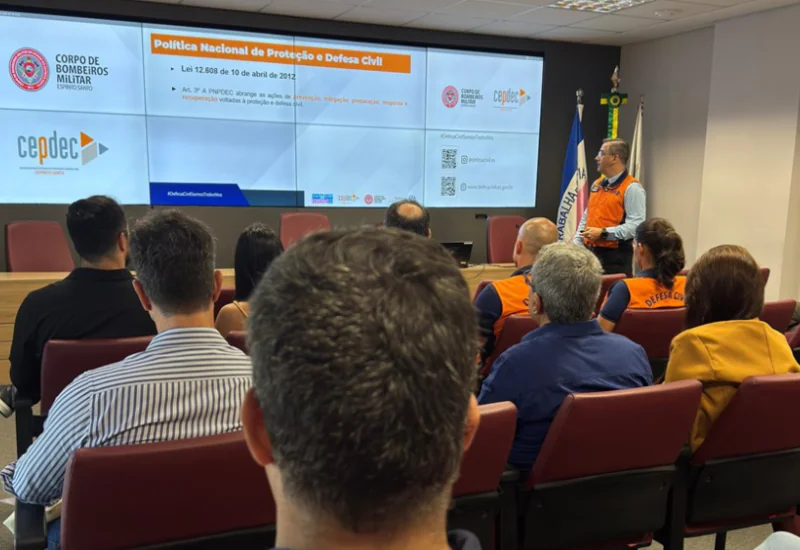 Defesa Civil Estadual realiza Workshop de Comunicação em Desastres