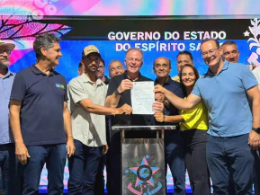 Governo do Estado anuncia obras de pavimentação rural e regularização fundiária em Aracruz