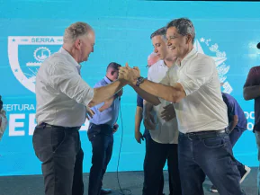 Casagrande volta a ressaltar confiança em Ricardo Ferraço na condução do governo capixaba