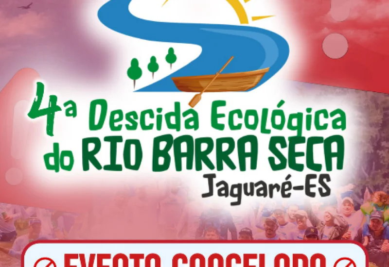 Programação da 4ª Descida Ecológica é suspensa devido ao clima