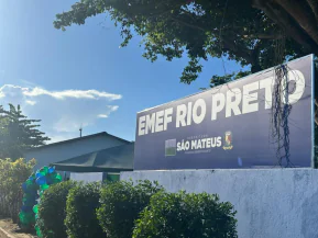 Prefeitura de São Mateus reinaugura escola de Rio Preto e projeta climatização total da rede municipal