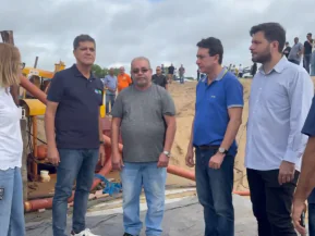 Governador Ricardo Ferraço cumpre agenda oficial com vistoria de obras em São Mateus
