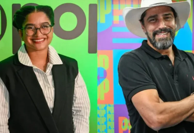 Milena e Alberto Cowboy causam climão em evento da Globo