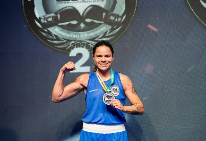 Boxeadora capixaba leva prata no Campeonato Brasileiro de Boxe