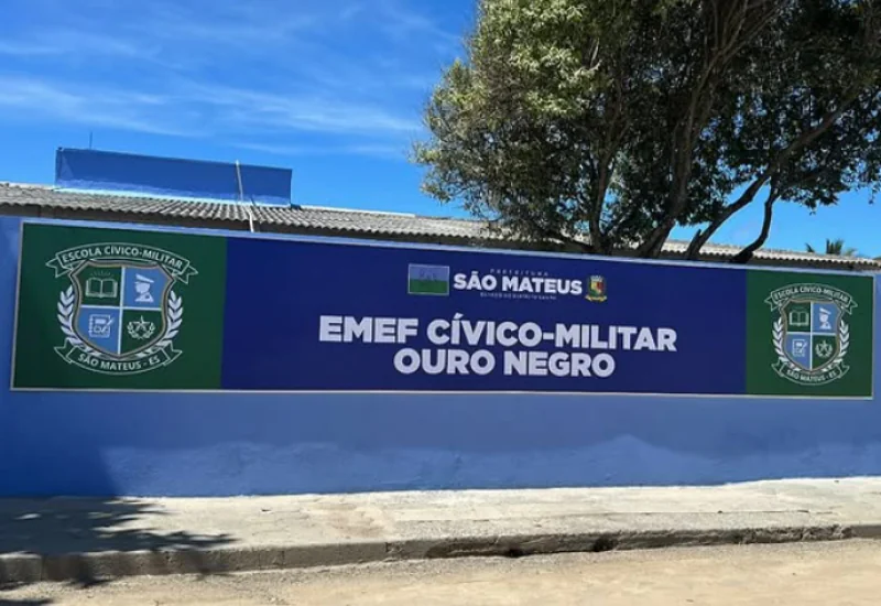 EMEF Ouro Negro será reinaugurada nesta sexta-feira (15) em São Mateus