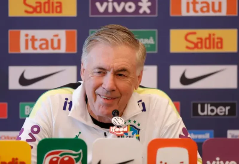 Ancelotti exalta renovação com a CBF e revela panorama para convocação: ‘Praticamente fechada’