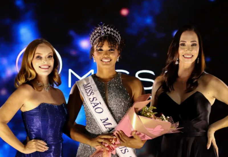 Dayane Cruz é coroada Miss São Mateus 2026 durante feira da Fecartes