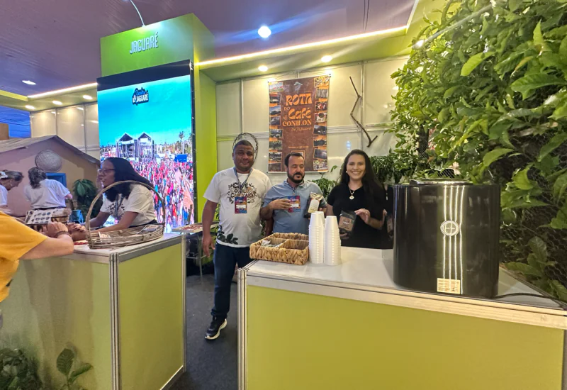 Jaguaré apresenta cultura e café conilon na Feira dos Municípios