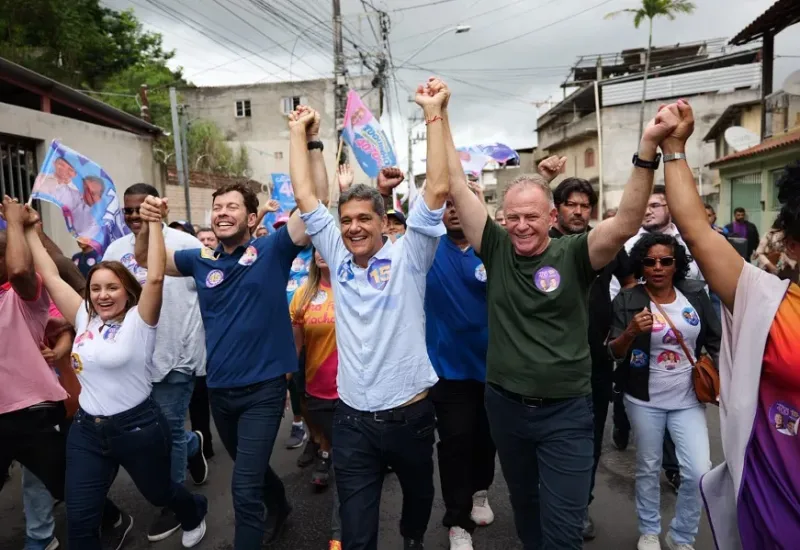 Casagrande e Ricardo Ferraço cumprem maratona de agendas e mobilizam apoiadores em Vila Velha