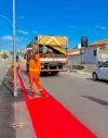 Ciclofaixas de Linhares passam por revitalização em vários bairros