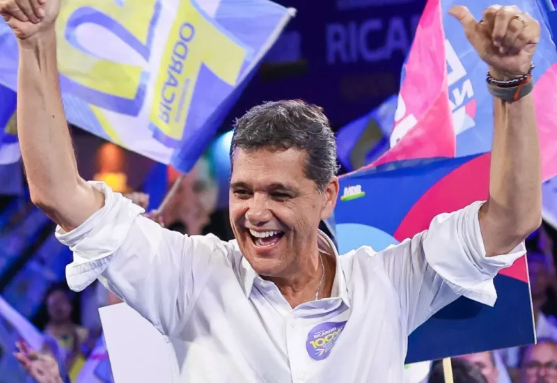 Com 44,2%, Ricardo vence terceira pesquisa seguida e aumenta chace de vitória em primeiro turno 