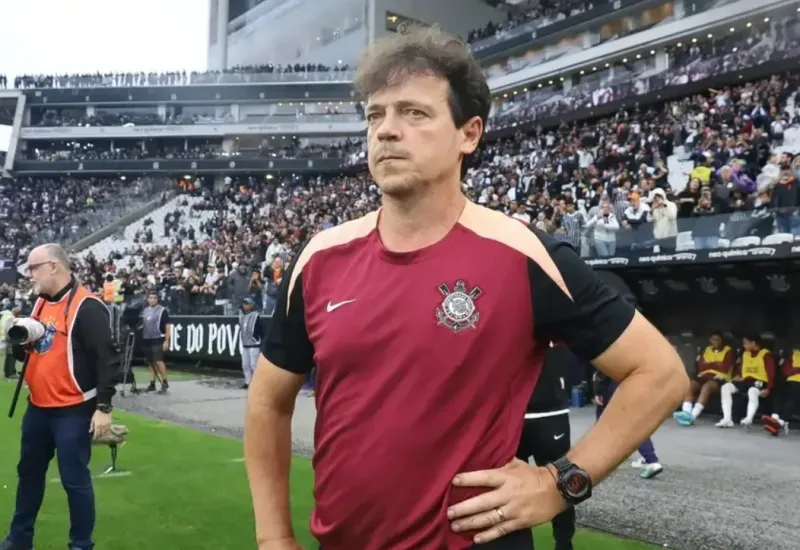 Diniz segue no comando do Corinthians e desabafa sobre má fase: 'tristeza profunda'
